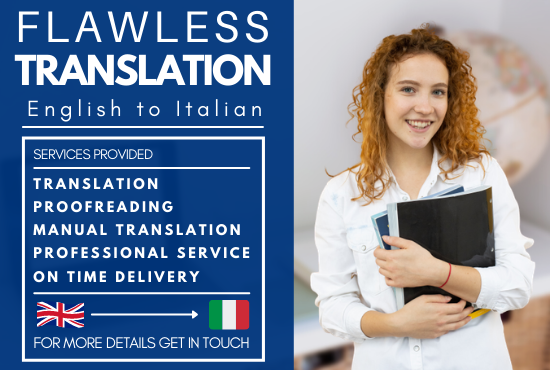 manually translate English to Italian and Italian to English