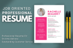 create job oriented professional resume