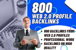 do 800 backlinks from web 2.0 profiles